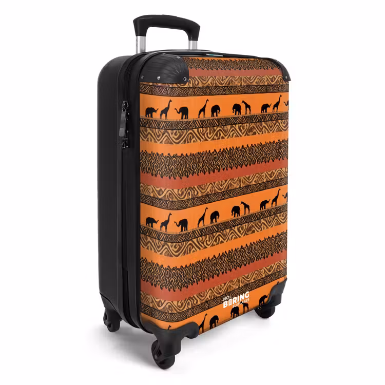 CaseSwap - Oranje - Safari - Afrikaans - Dieren - Patroon — 2