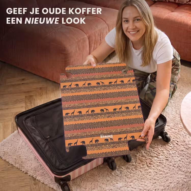 CaseSwap - Oranje - Safari - Afrikaans - Dieren - Patroon — 3