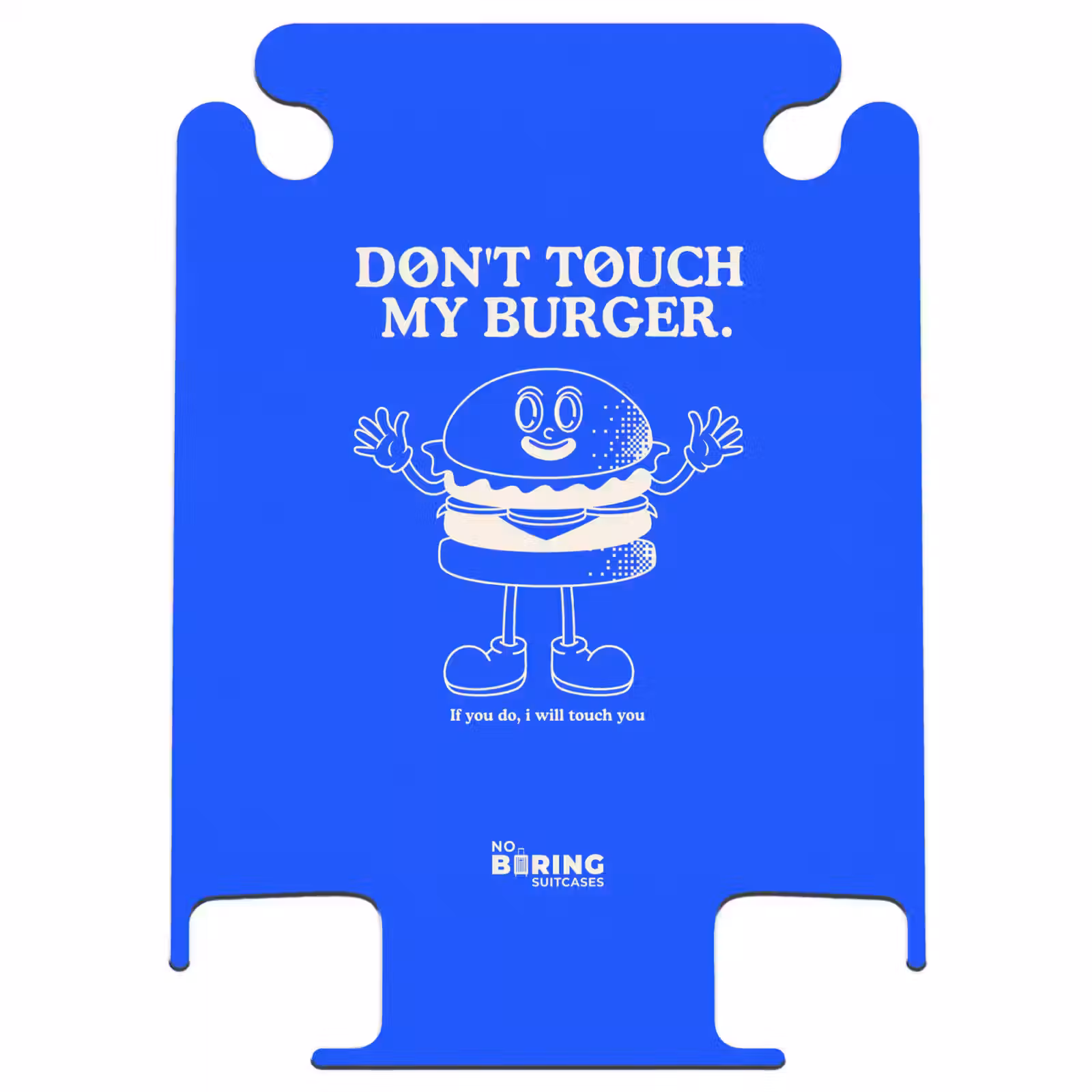 CaseSwap™ - Burger - Blauw - Wit — 1