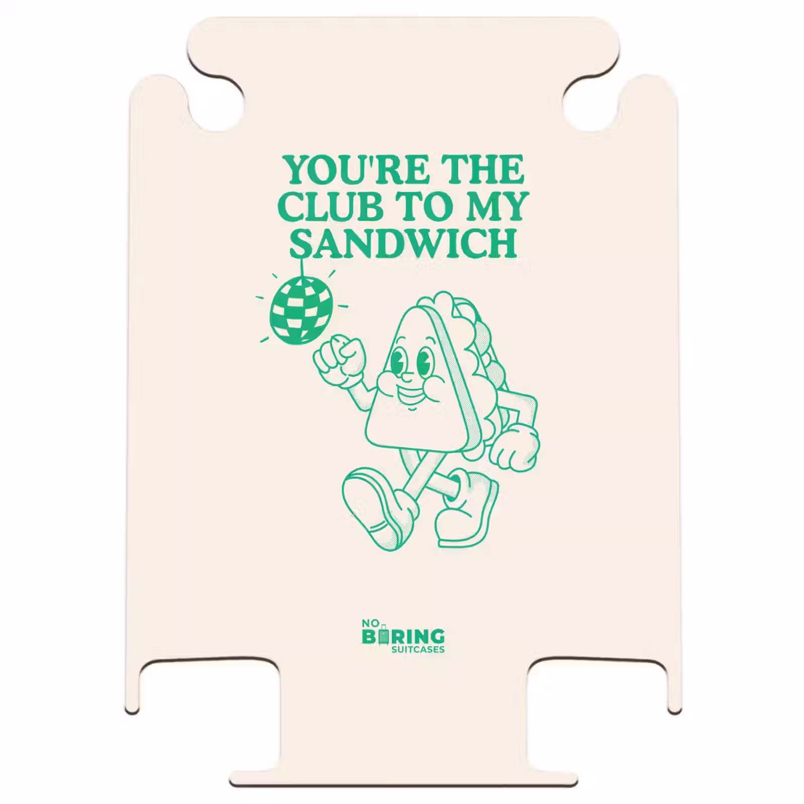 CaseSwap™ - Sandwich - Groen - Discobal — 1