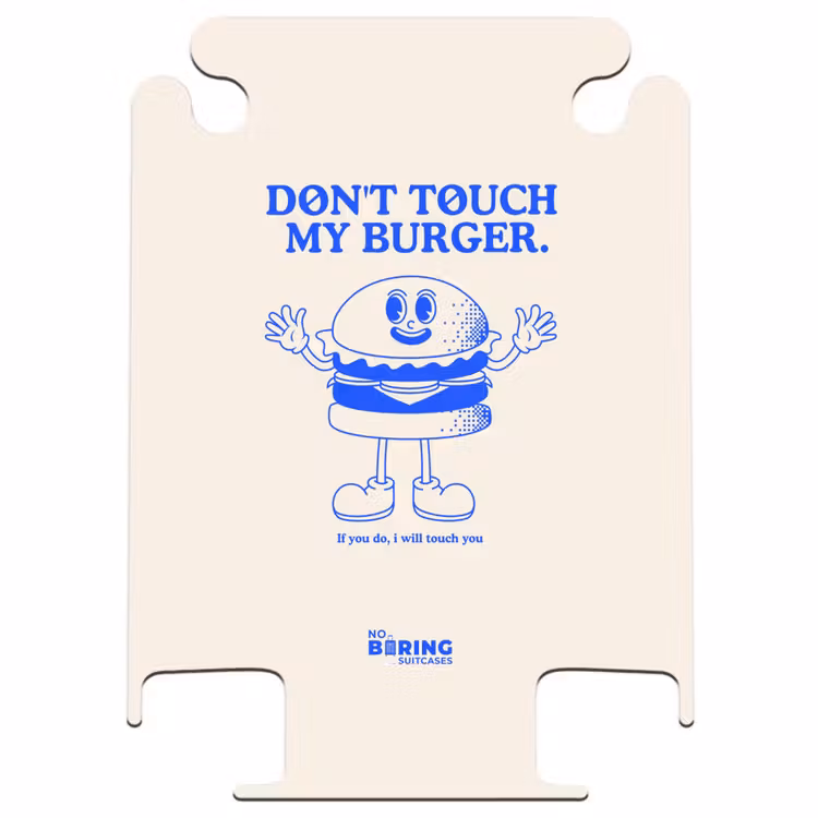 CaseSwap - Burger - Blauw - Wit — 1