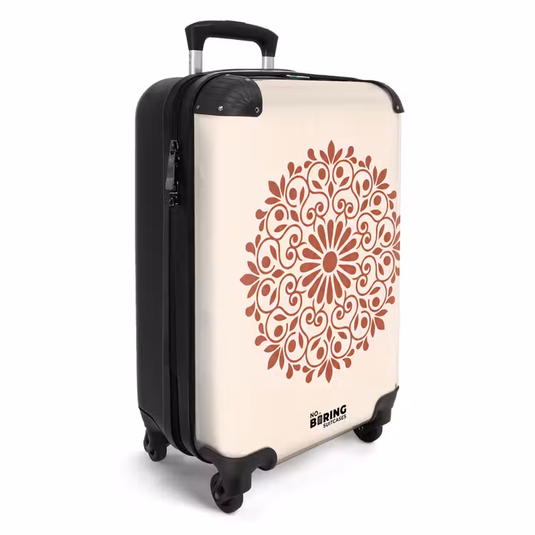 CaseSwap - Decoratie - Cirkel - Symmetrisch - Modern - Roodbruin — 2