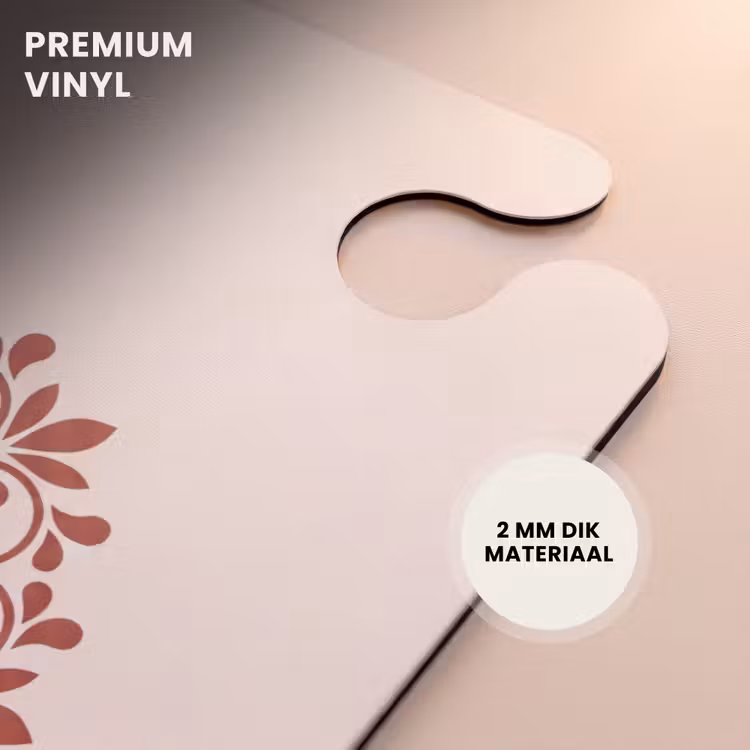 CaseSwap - Decoratie - Cirkel - Symmetrisch - Modern - Roodbruin — 6