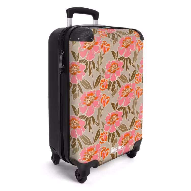 CaseSwap™ - Pioenrozen - Patroon - Roze — 2