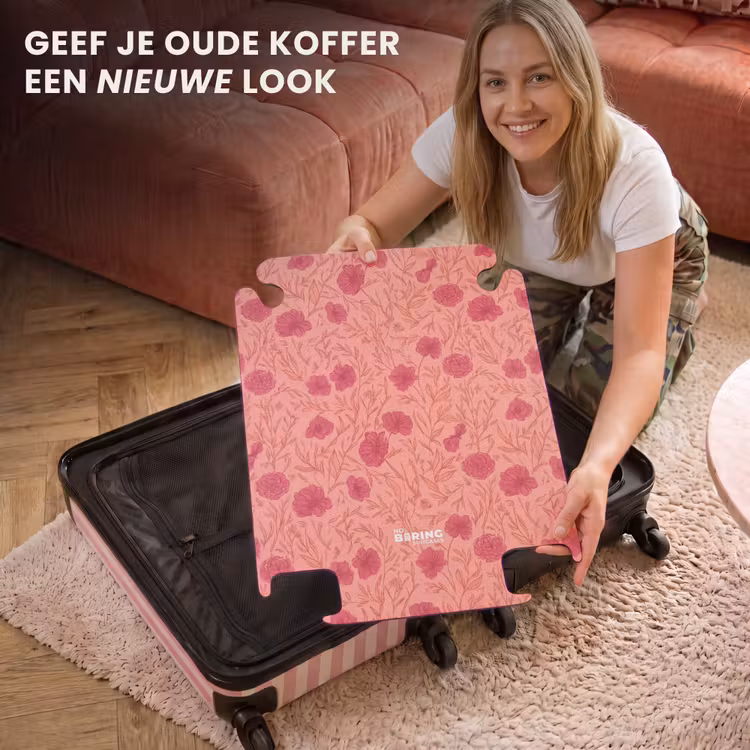 CaseSwap™ - Weidebloemen - Romantisch - Roze — 3
