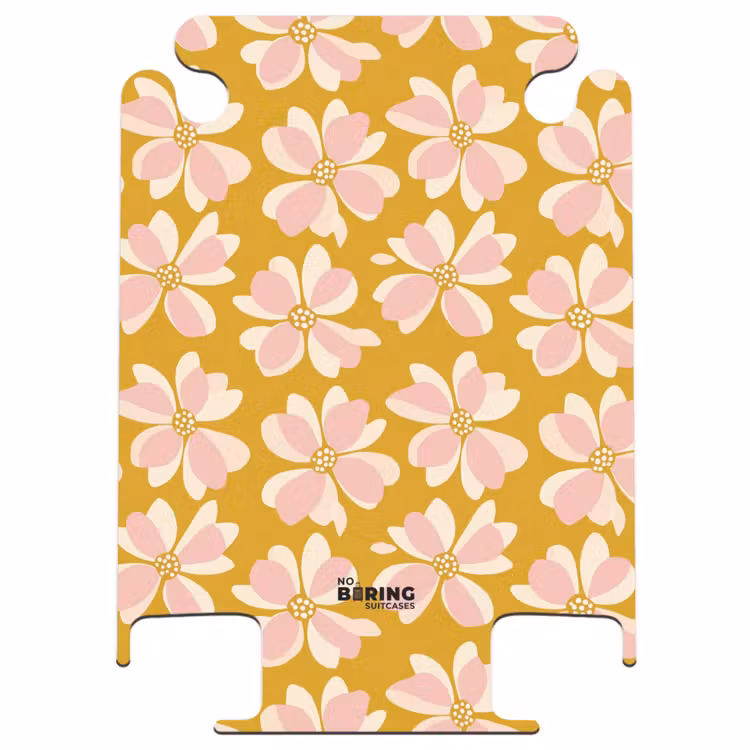 CaseSwap™ - Vintage - Bloemen - Okergeel — 1