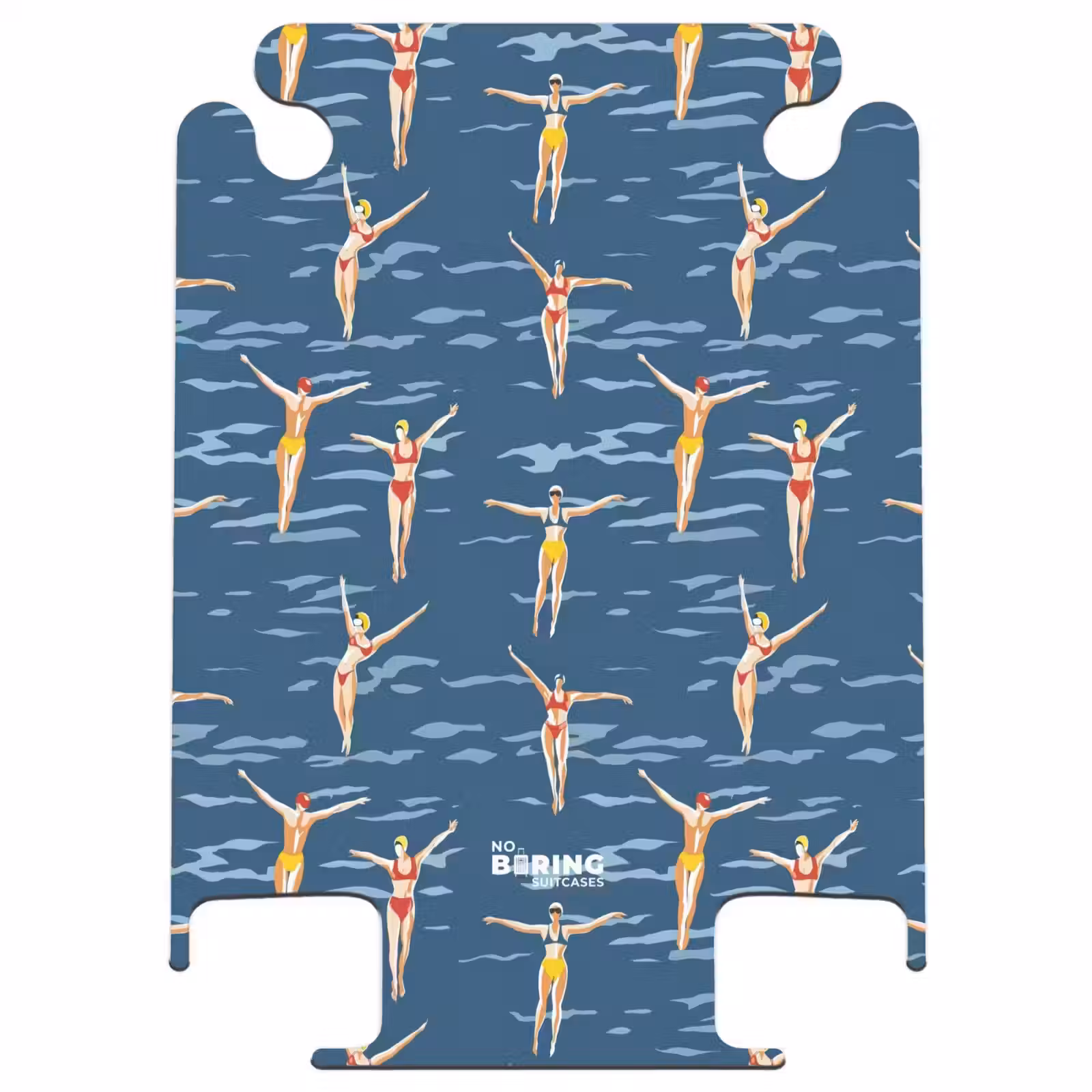 CaseSwap™ - Zwemsters - Retro - Blauw — 1