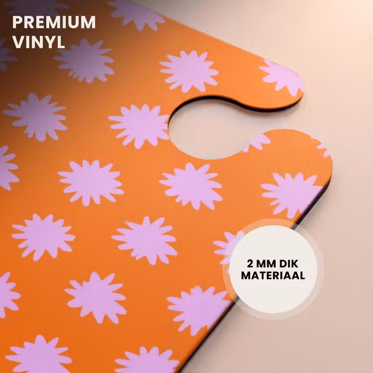 CaseSwap™ - Retro - Bloemen - Oranje — 6