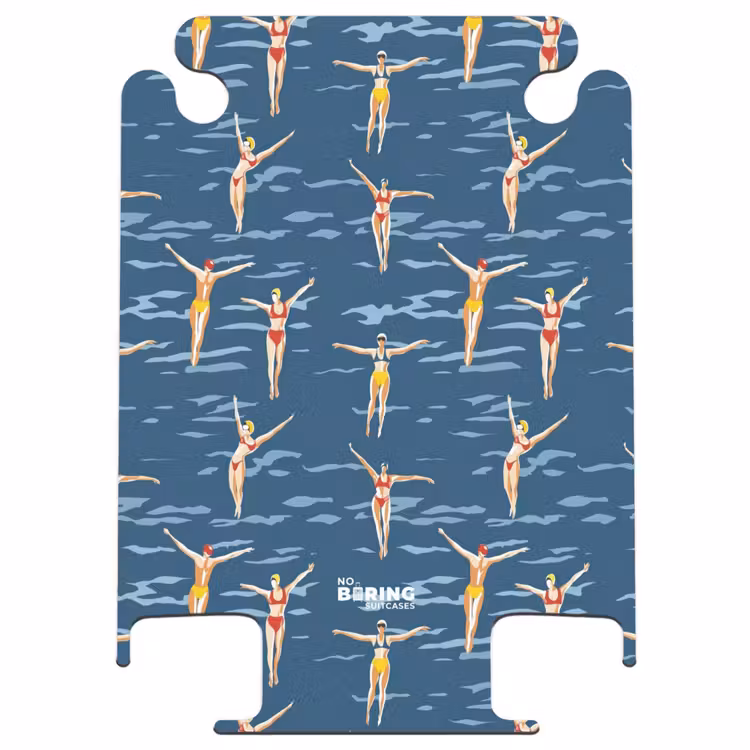 CaseSwap™ - Zwemsters - Retro - Blauw — 1