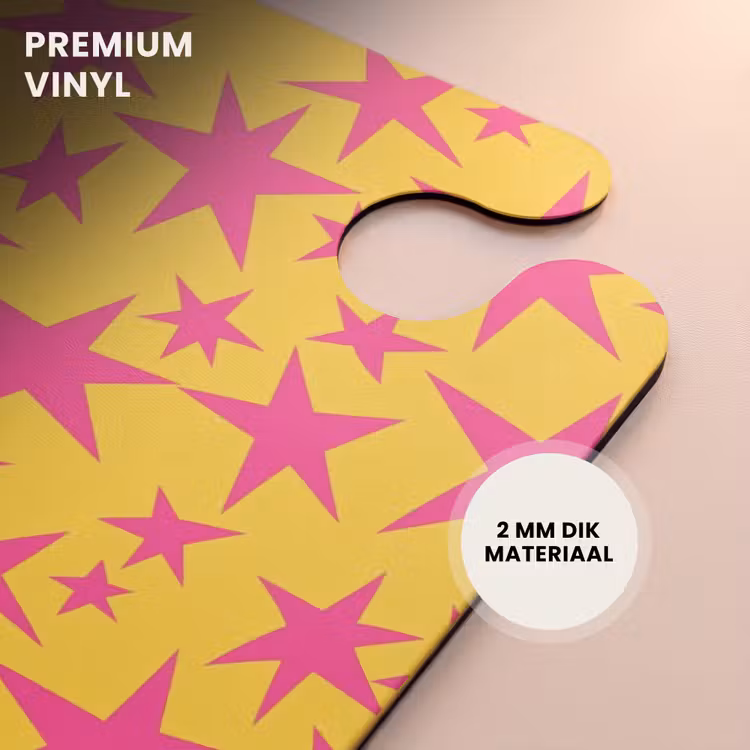 CaseSwap™ - Sterren - Patroon - Roze - Geel — 6
