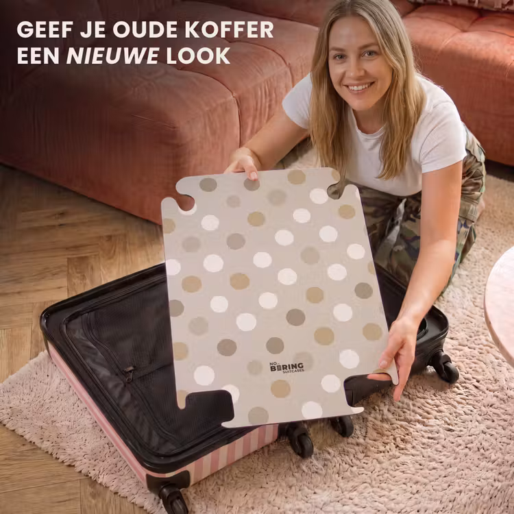 CaseSwap™ - Polka - Dots - Beige — 3