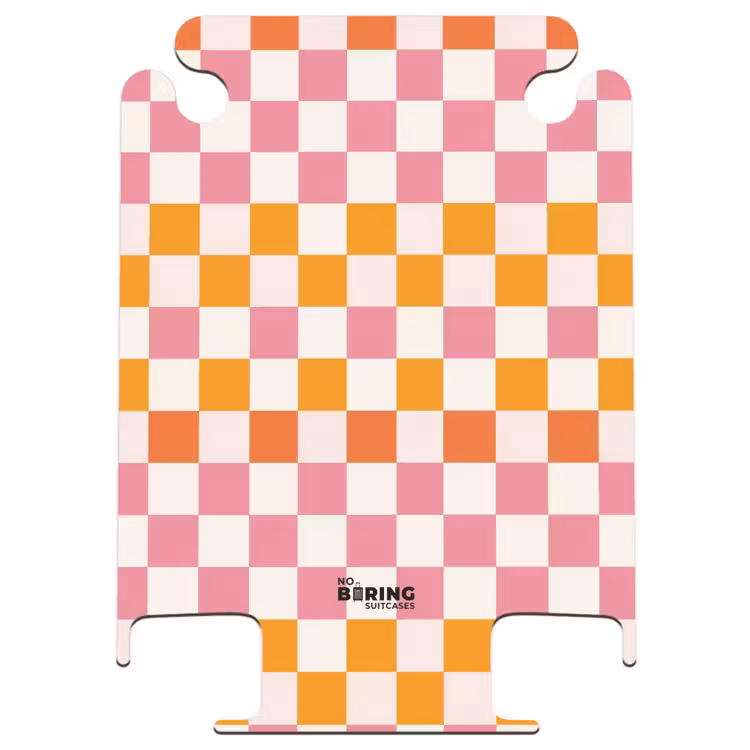 CaseSwap™ - Vierkant - Patroon - Oranje — 1