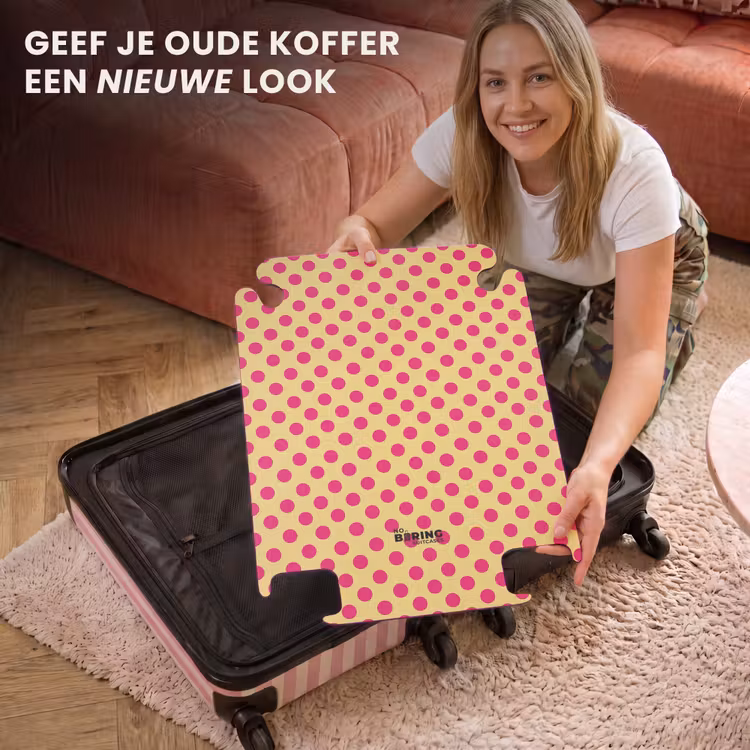 CaseSwap™ - Roze - Stippen - Geel — 3