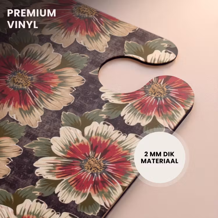 CaseSwap™ - Bloemen - Klassiek - Patroon - Rood — 6