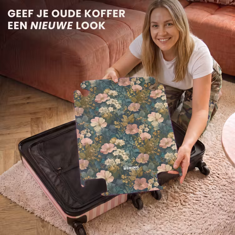 CaseSwap™ - Wilde bloemen - Botanisch - Patroon - Roze - Romantisch — 3