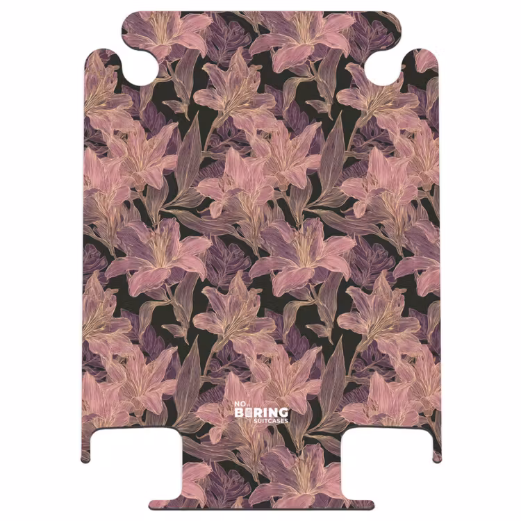 CaseSwap™ - Lelies - Patroon - Paars - Goud — 1