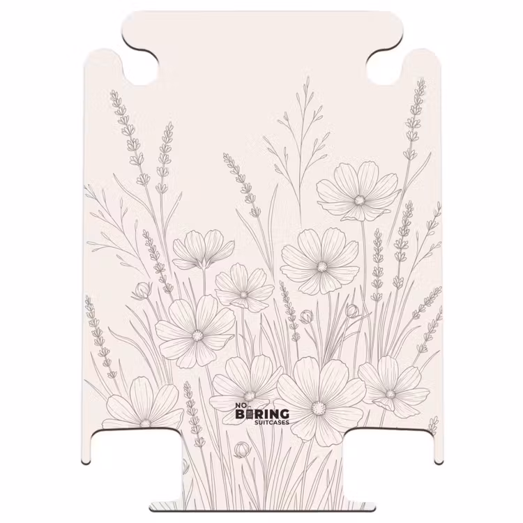 CaseSwap™ - Minimalistisch - Modern - Bloemen - Beige — 1