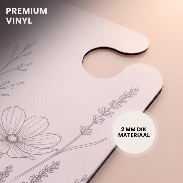 CaseSwap™ - Minimalistisch - Modern - Bloemen - Beige — 6