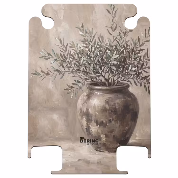 CaseSwap™ - Olijfplant - Aardenpot - Abstract - Beige — 1