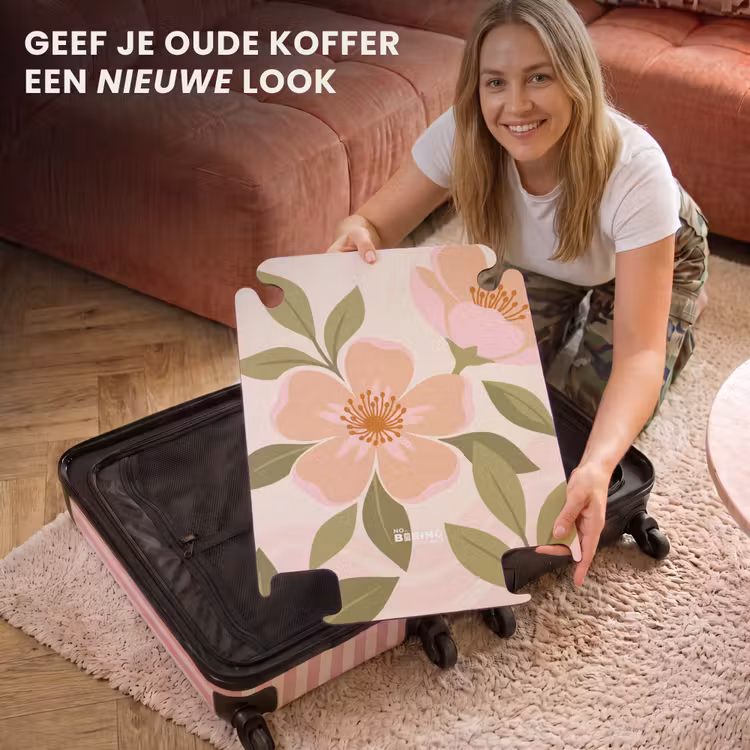 CaseSwap™ - Grafisch - Bloemen - Roze — 3