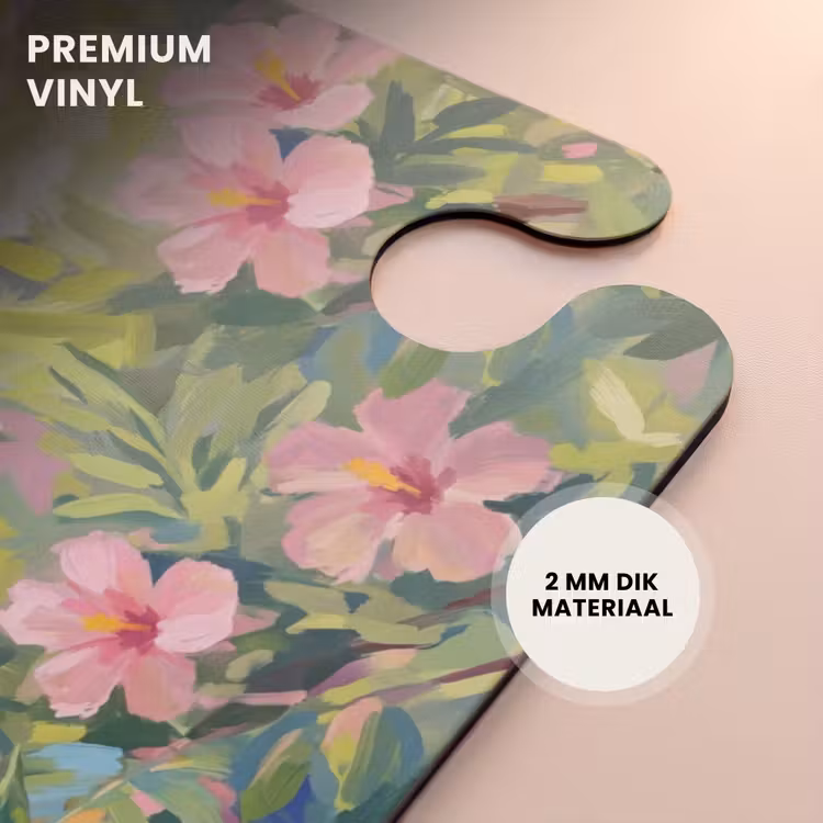 CaseSwap™ - Papagaai - Hibiscusbloemen - Kleurrijk — 6