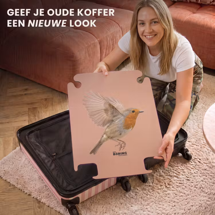 CaseSwap™ - Roodborst - Natuur - Roze — 3