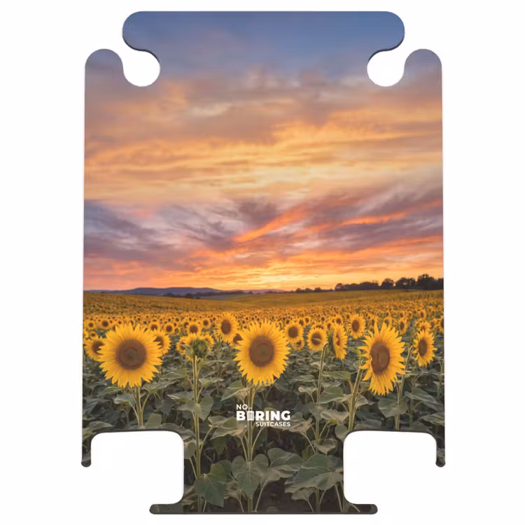 CaseSwap™ - Zonnebloemen - Heuvellandschap - Geel — 1