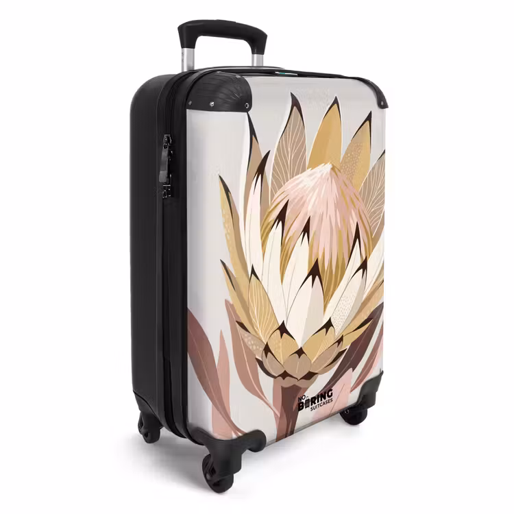 CaseSwap™ - Protea - Bloem - Botanisch - Beige — 2