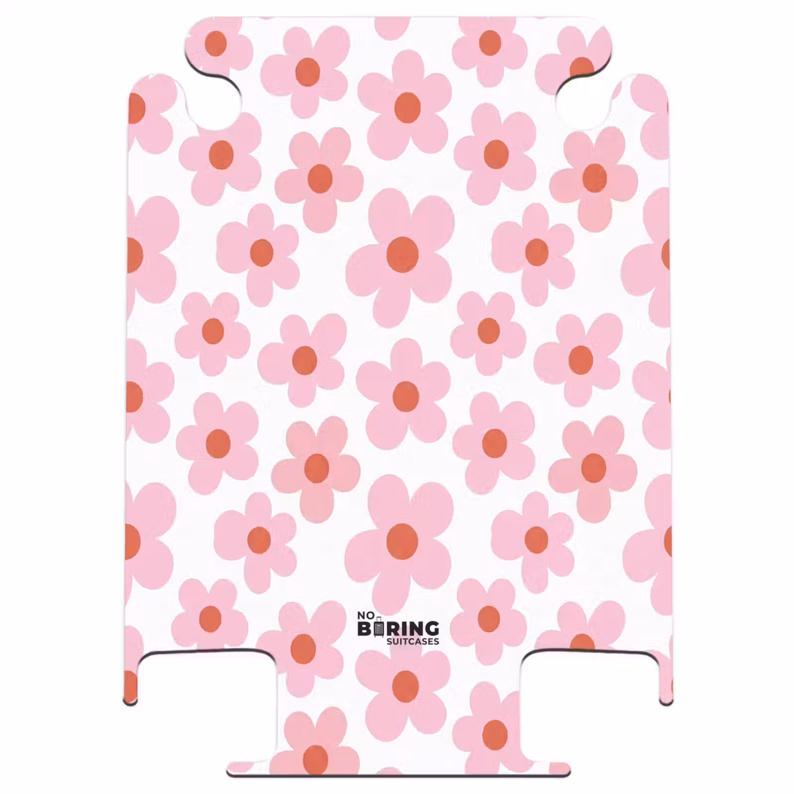 CaseSwap™ - Bloemen - Patroon - Modern - Roze - Wit — 1