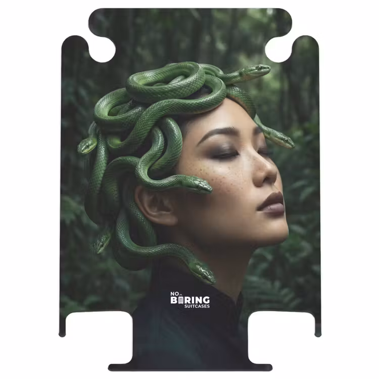 CaseSwap™ - Vrouw - Slang - Natuur - Mystiek - Groen — 1