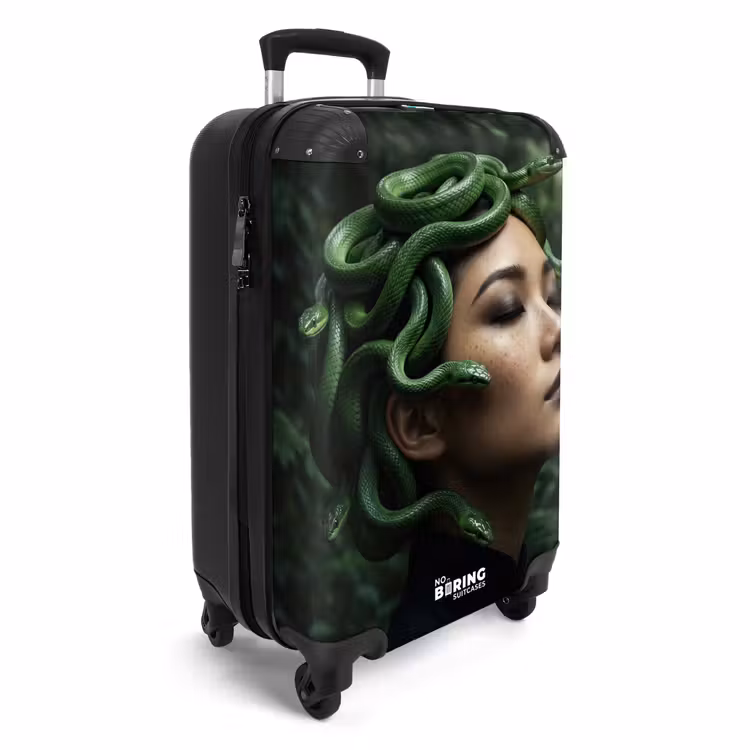 CaseSwap™ - Vrouw - Slang - Natuur - Mystiek - Groen — 2