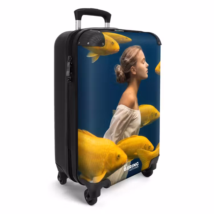 CaseSwap™ - Vrouw - Vis - Water - Natuur - Geel — 2