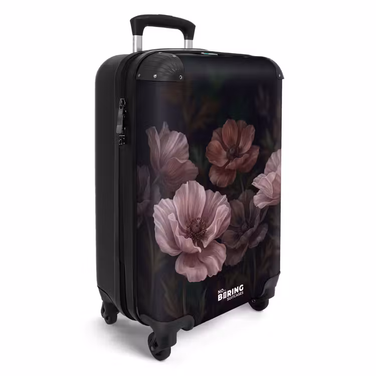 CaseSwap™ - Bloemen - Natuur - Roze - Donker - Modern — 2