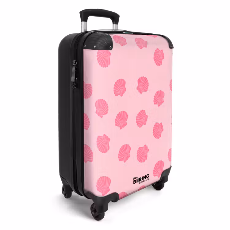 CaseSwap™ - Schelp - Patroon - Zee - Modern - Roze — 2