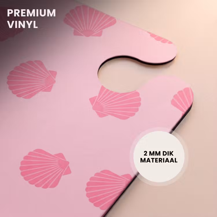 CaseSwap™ - Schelp - Patroon - Zee - Modern - Roze — 6