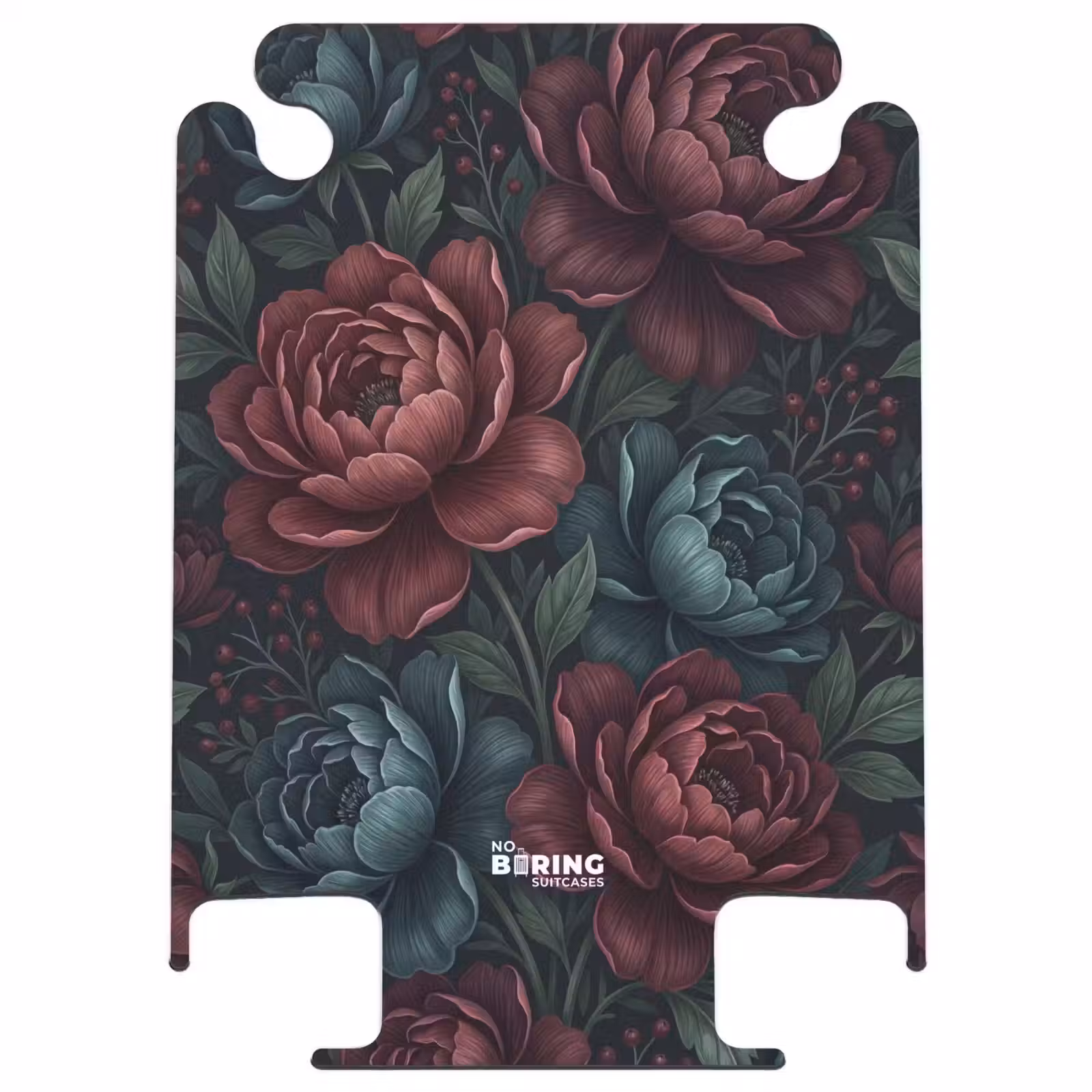 CaseSwap™ - Bloemen - Patroon - Natuur - Klassiek - Donker — 1