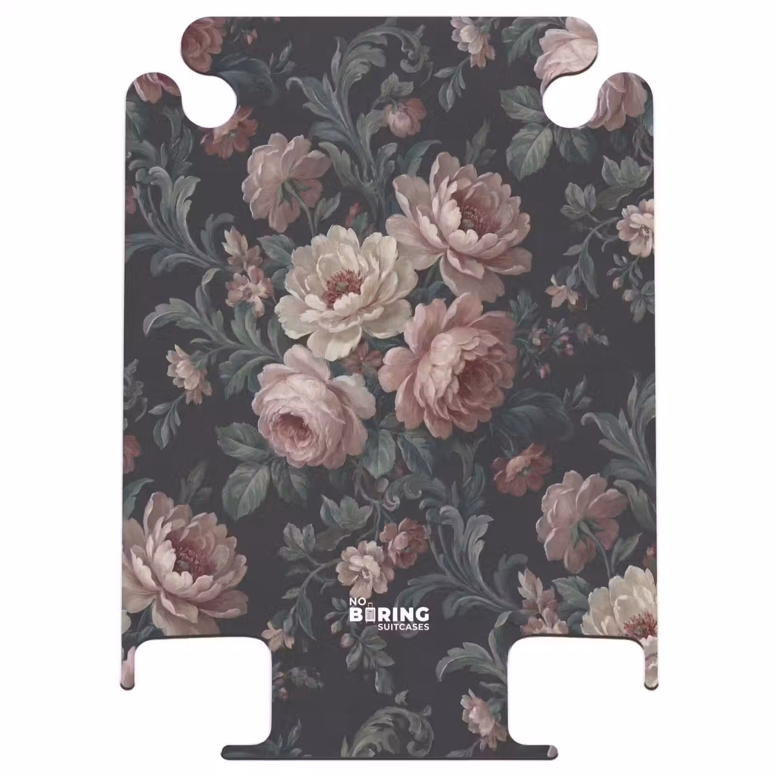 CaseSwap™ - Bloemen - Patroon - Sierlijk - Roze - Donker — 1