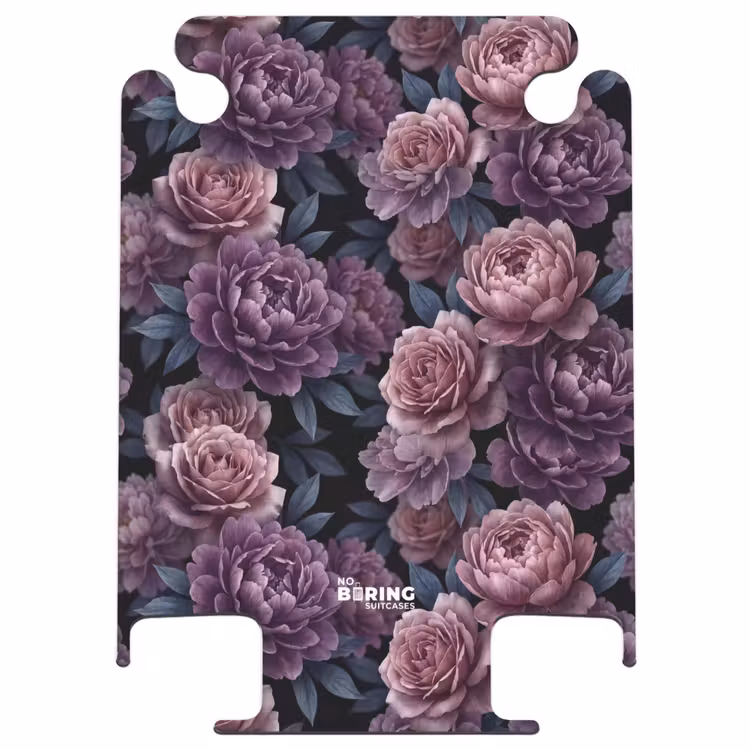 CaseSwap - Bloemen - Patroon - Donker - Botanisch - Paars — 1