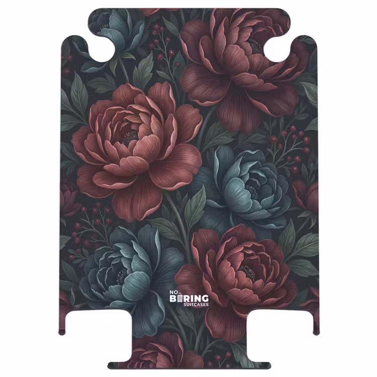 CaseSwap™ - Bloemen - Patroon - Natuur - Klassiek - Donker — 1
