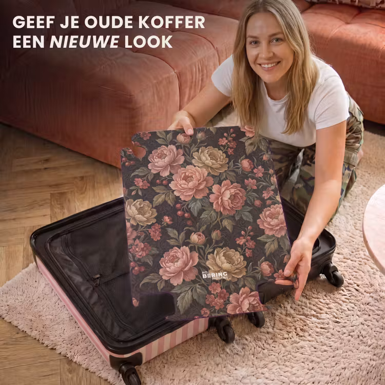CaseSwap™ - Bloemen - Patroon - Natuur - Vintage - Roze — 3