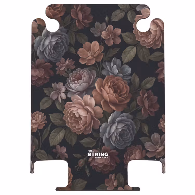 CaseSwap™ - Bloemen - Patroon - Vintage - Donker - Roze — 1
