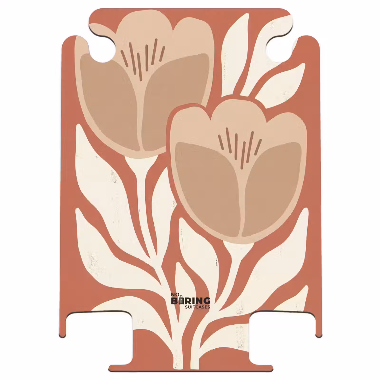 CaseSwap™ - Bloemen - Abstract - Modern - Beige - Natuur — 1