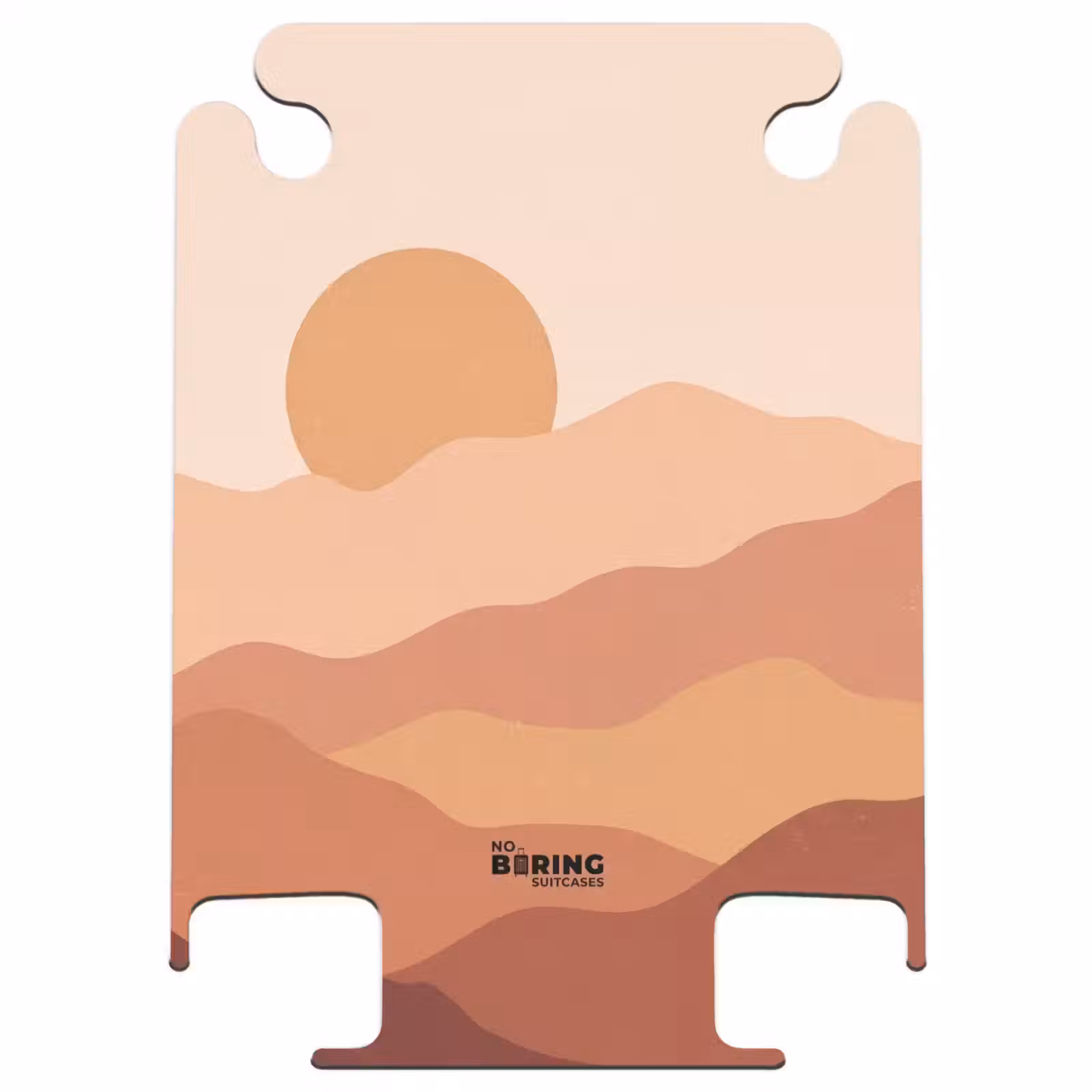CaseSwap - Natuur - Heuvels - Abstract - Modern - Oranje — 1