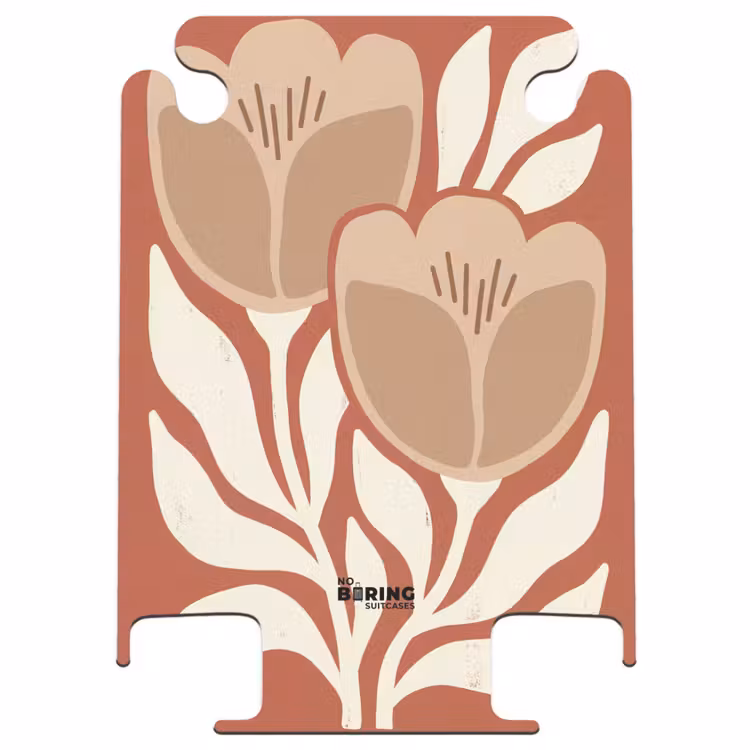 CaseSwap™ - Bloemen - Abstract - Modern - Beige - Natuur — 1