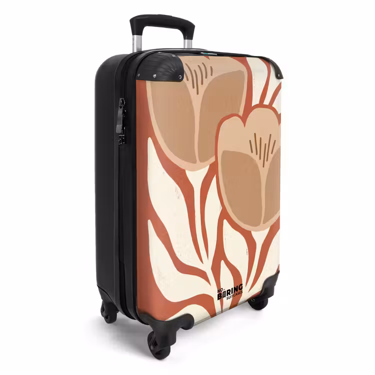 CaseSwap™ - Bloemen - Abstract - Modern - Beige - Natuur — 2