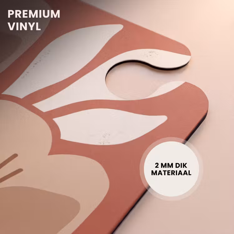 CaseSwap™ - Bloemen - Abstract - Modern - Beige - Natuur — 6