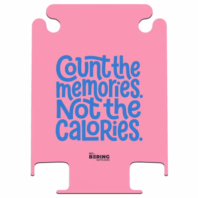 CaseSwap™ - Memories - Roze - Blauw - Quote — 1