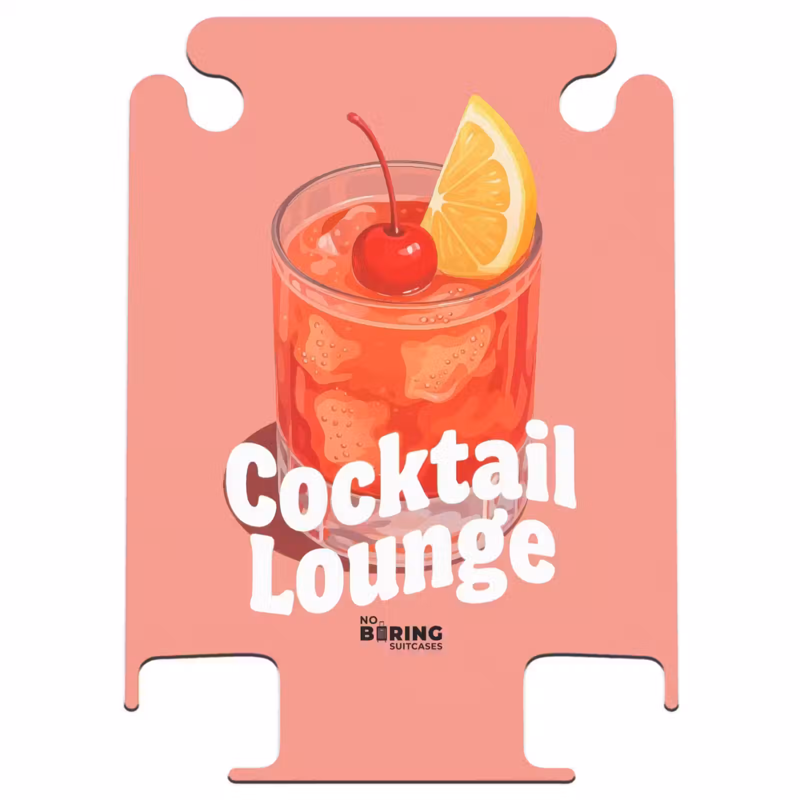 CaseSwap™ - Cocktail Lounge - Glas - Koraal — 1
