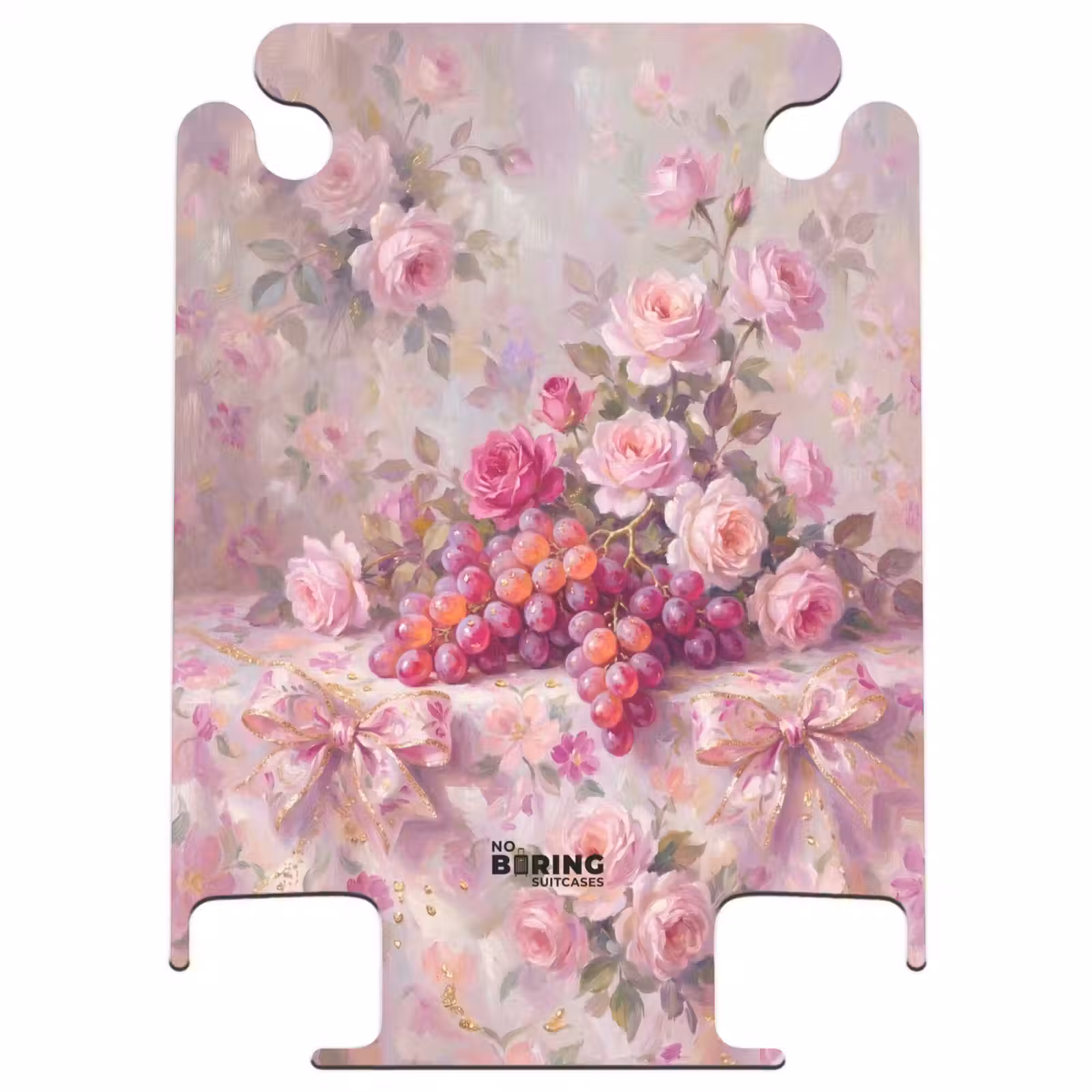 CaseSwap™ - Eten - Bloemen - Stilleven - Roze - Goud — 1