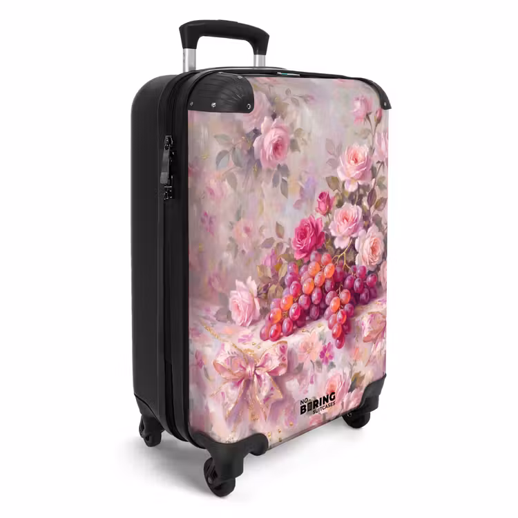 CaseSwap™ - Eten - Bloemen - Stilleven - Roze - Goud — 2